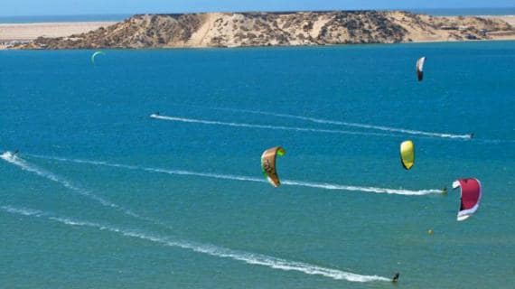 Paraíso del Kitesurf en Dakhla, Marruecos