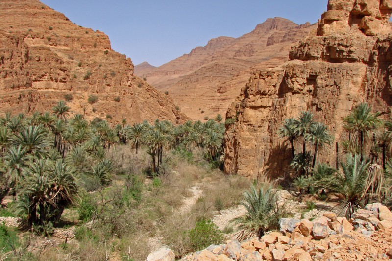 The gorges of Ait Mansour - Tafraoute Car Rental blog