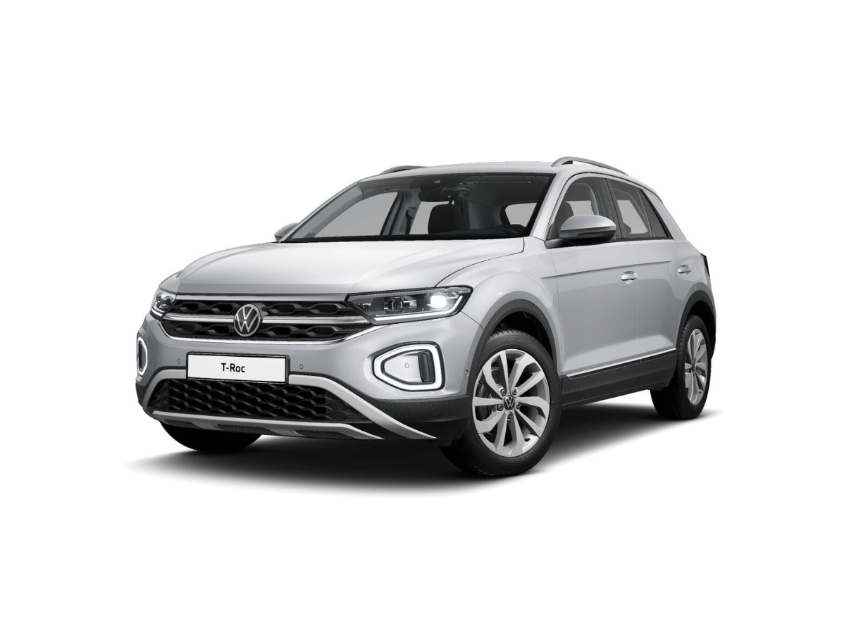 Volkswagen T-Roc gris thumnail